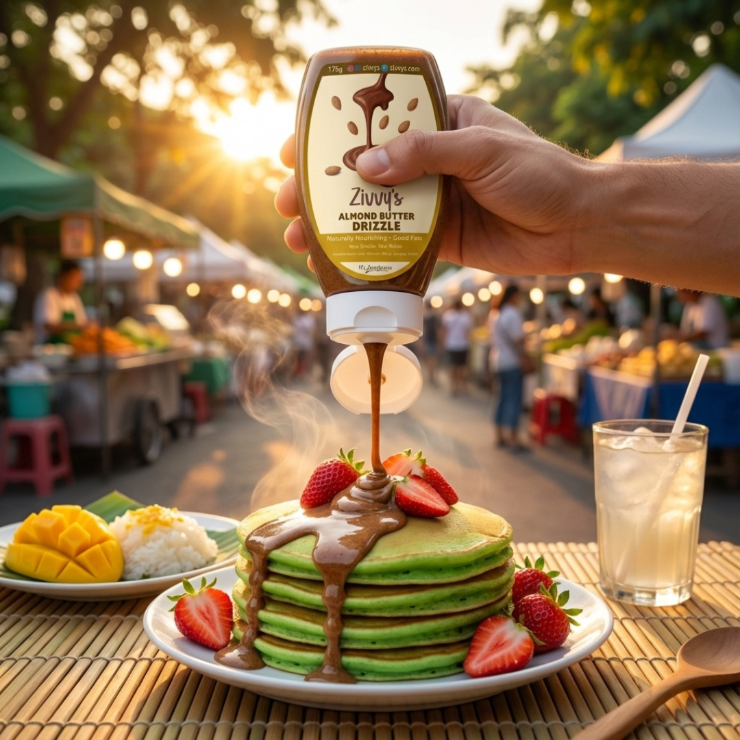 Almond Butter Drizzle | Zivvy's