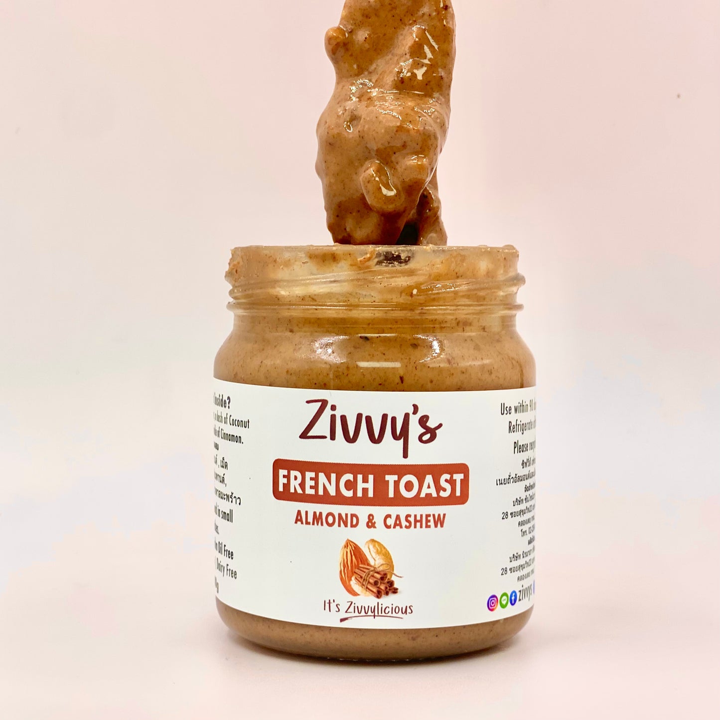 French Toast With Almonds, Cashews and Warm Cinnamon Comfort | Zivvy's