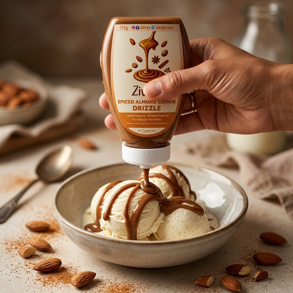 Spiced Almond Cookie Drizzle