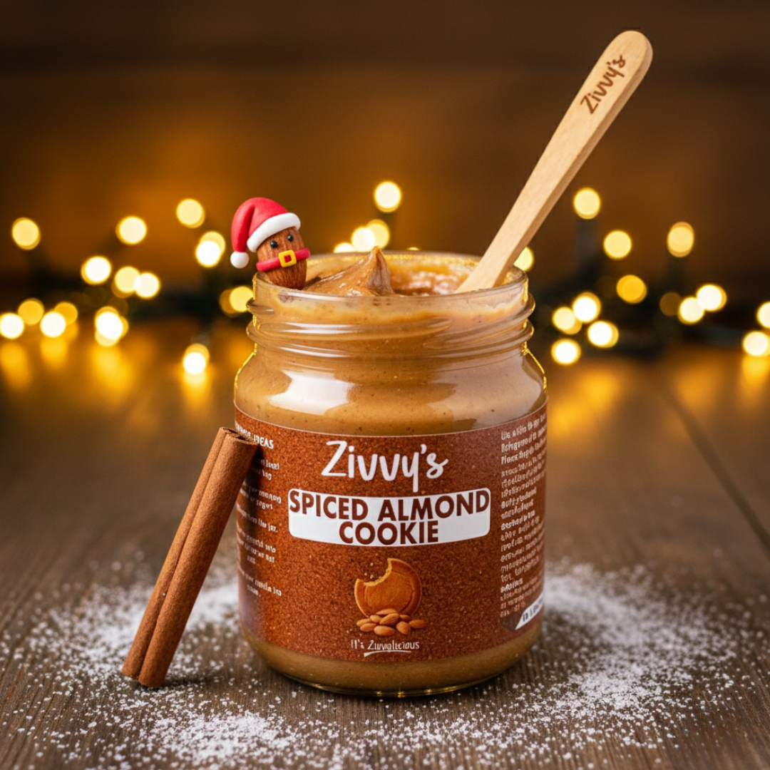 คุกกี้สเปรดอัลมอนด์รสเผ็ดร้อนสไตล์บิสคอฟ | Zivvy's