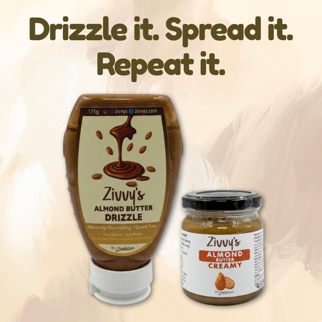Almond Butter Duo - Drizzle and Spread | Zivvy's