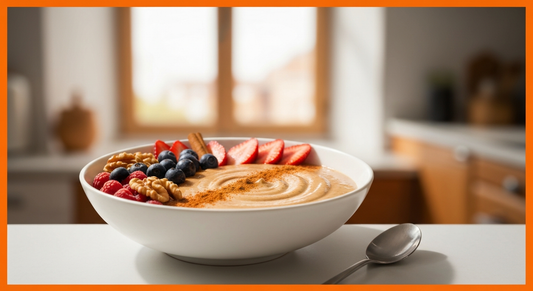 high protein nut butter breakfast