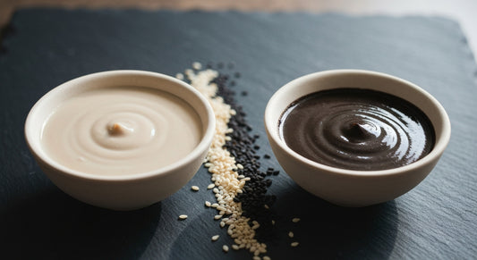 White Tahini vs Black Tahini - Flavor Showdown