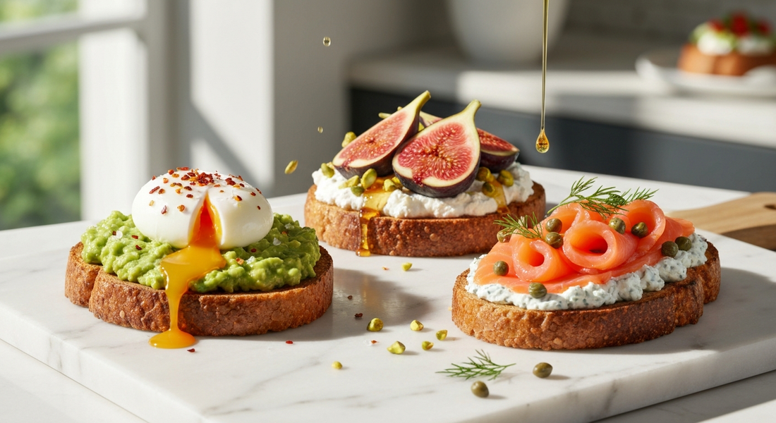 Slam-Dunk Toast Recipes: 6 Gourmet Toppings to Level-Up Your Breakfast Game
