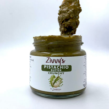 Crunchy Pistachio Butter – Handcrafted, 100% Pistachios, No Additives | Zivvy's