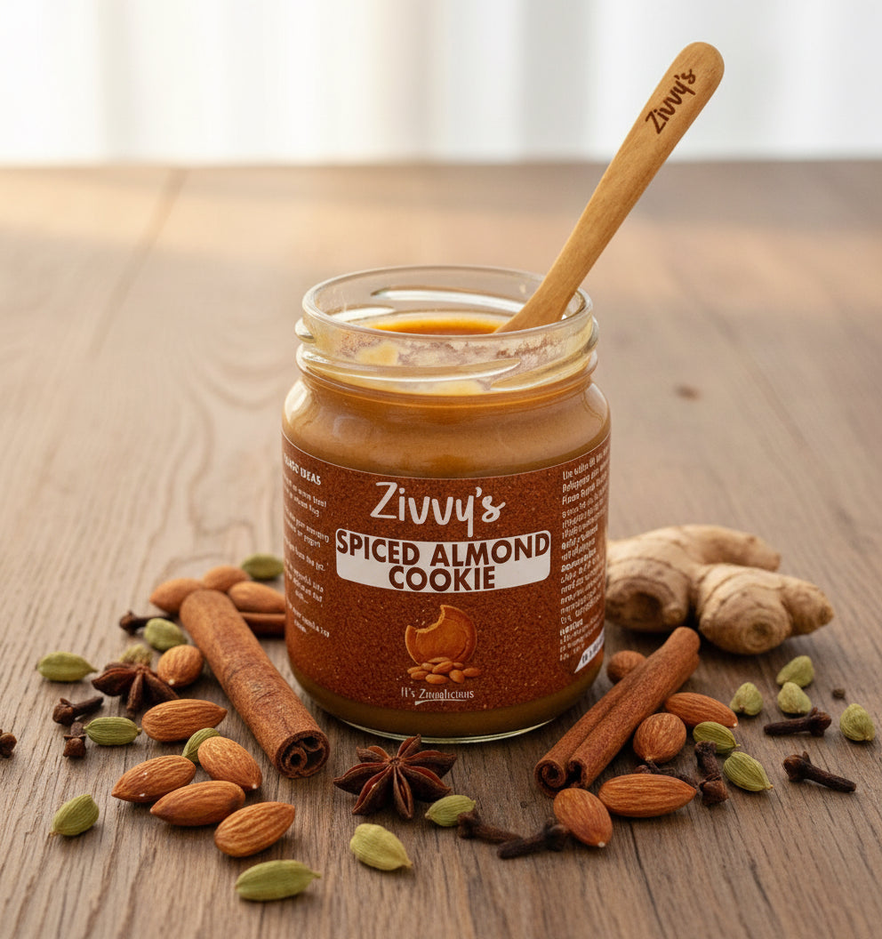 Biscoff Inspired Warm Spiced Almond Cookie Spread| Zivvy's