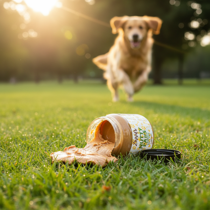 Nutty Paws for Dogs - เนยถั่วลิสงผสมเมล็ดฟักทองและเมล็ดเจีย | Zivvy's