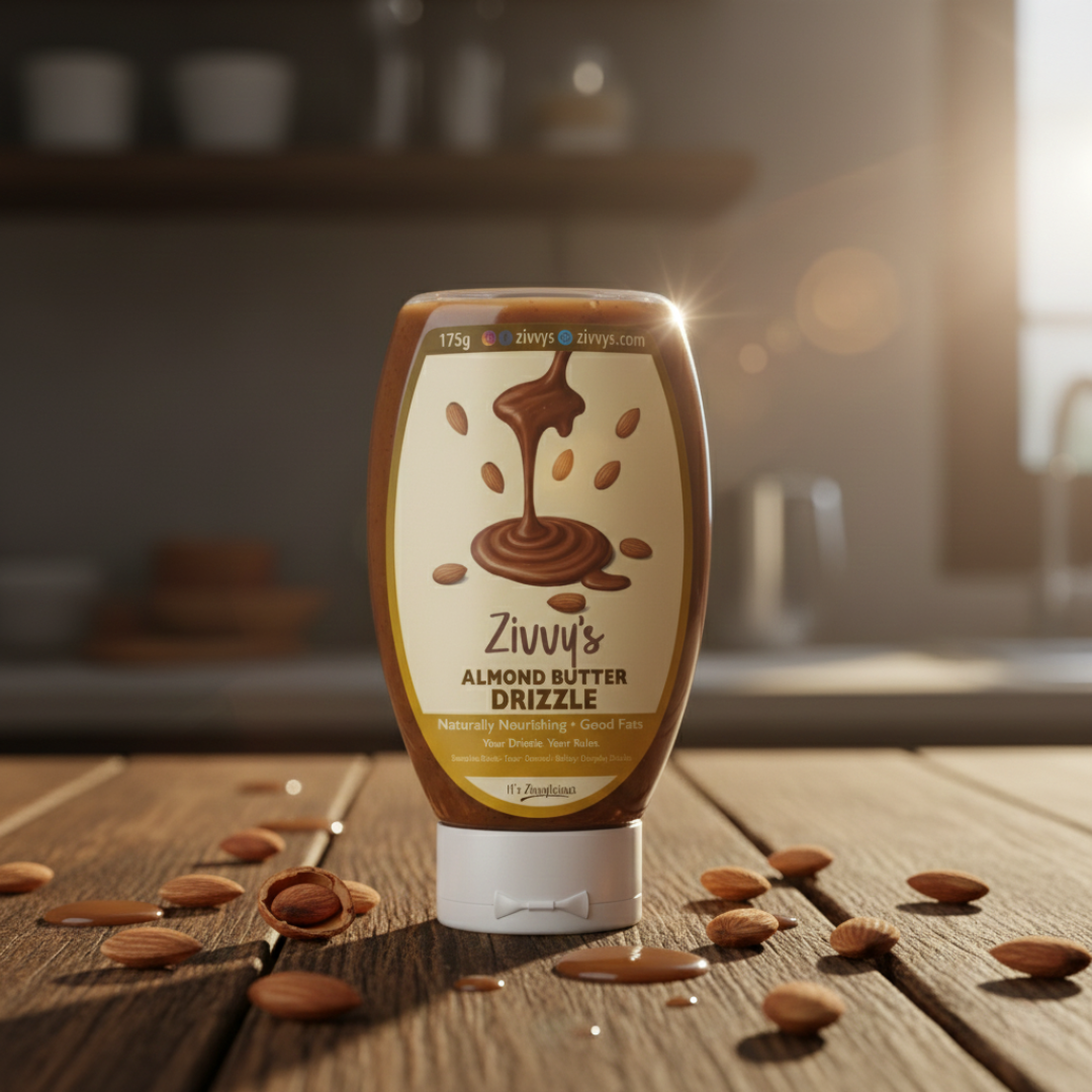 Almond Butter Drizzle | Zivvy's
