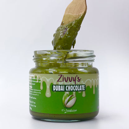 Pistachio Dubai Chocolate with White and Dark Chocolate and Roasted Shredded Coconut as Kunafa | Zivvy's