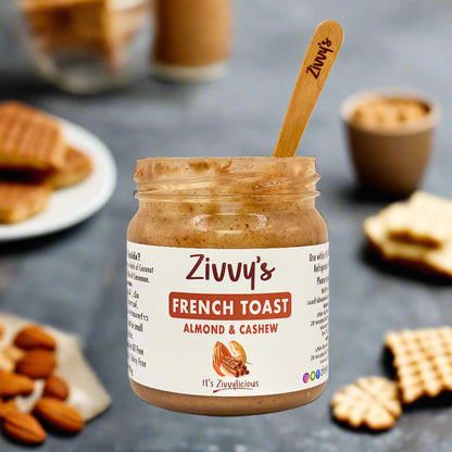 French Toast With Almonds, Cashews and Warm Cinnamon Comfort | Zivvy's