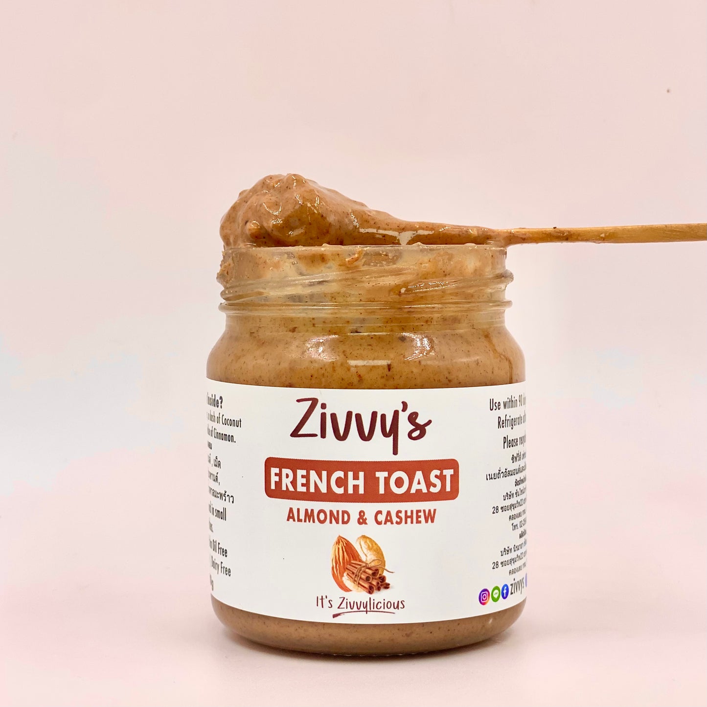 French Toast With Almonds, Cashews and Warm Cinnamon Comfort | Zivvy's