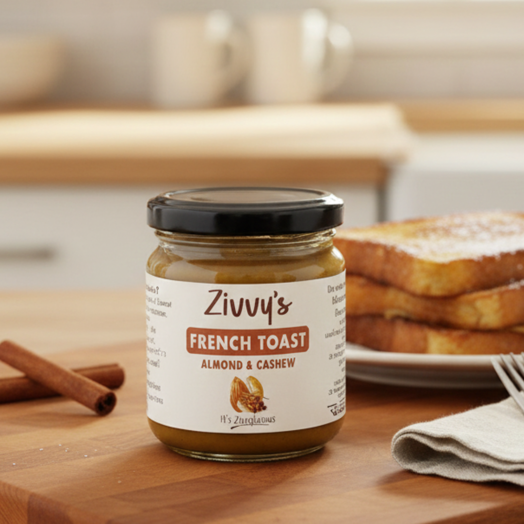 French Toast With Almonds, Cashews and Warm Cinnamon Comfort | Zivvy's