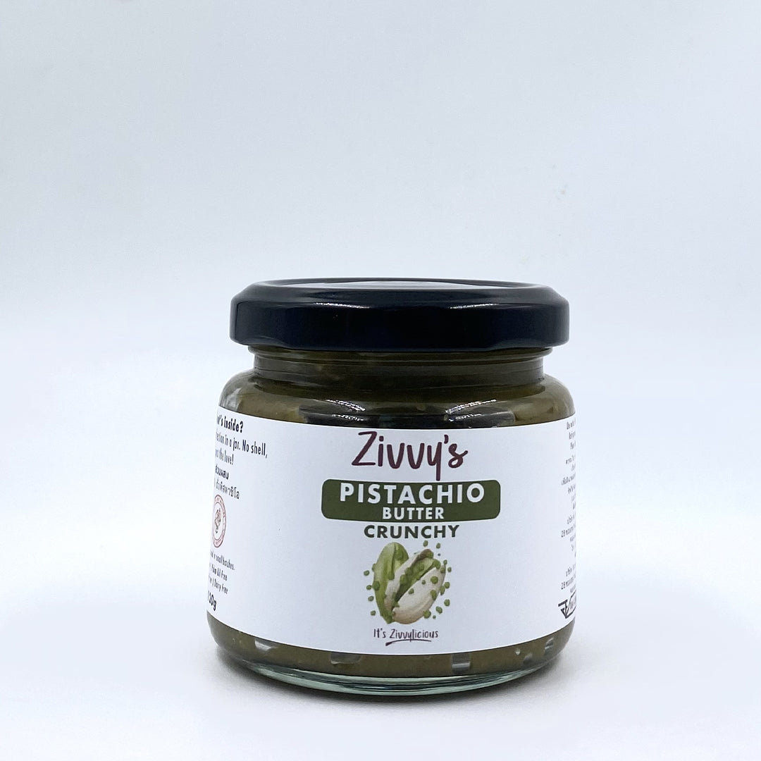 Crunchy Pistachio Butter – Handcrafted, 100% Pistachios, No Additives | Zivvy's