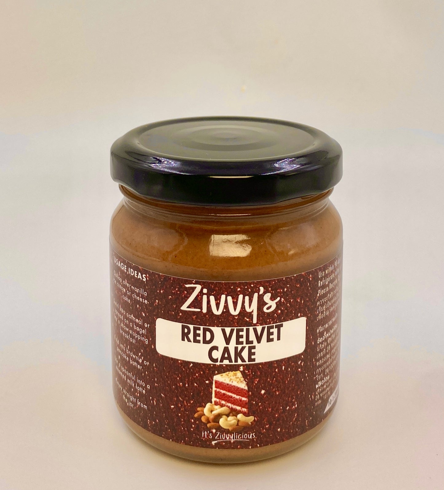 Decadent Red Velvet Cake Made With Almond, Cashew, Hazelnut Butter | Zivvy's