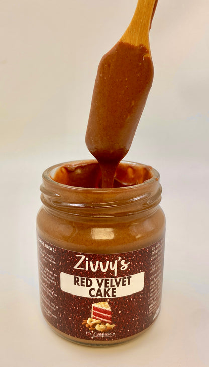 Decadent Red Velvet Cake Made With Almond, Cashew, Hazelnut Butter | Zivvy's