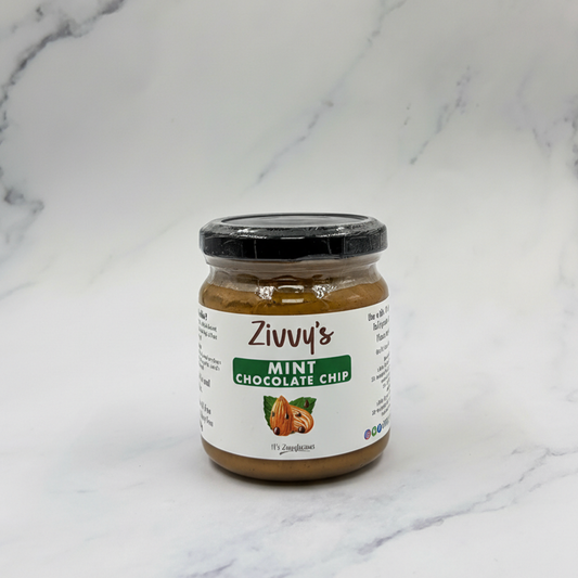 ช็อกโกแลตมิ้นต์ชิพกับอัลมอนด์ | Zivvy's