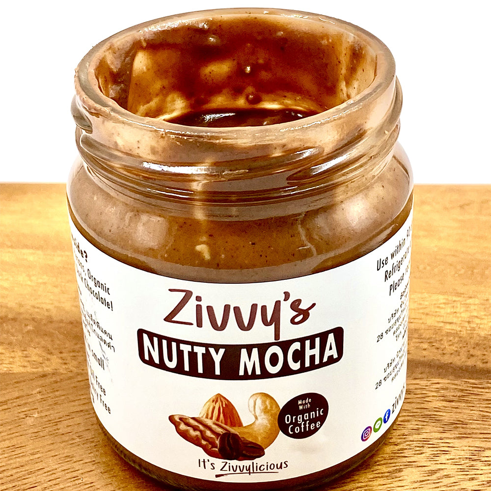 Nutty Mocha with Almond, Cashew, Pecan and Organic Coffee | Zivvy's