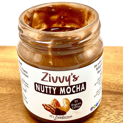 Nutty Mocha with Almond, Cashew, Pecan and Organic Coffee | Zivvy's