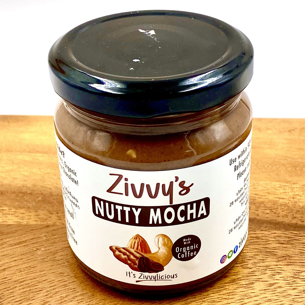 Nutty Mocha with Almond, Cashew, Pecan and Organic Coffee | Zivvy's