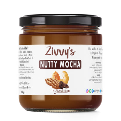 Nutty Mocha with Almond, Cashew, Pecan and Organic Coffee | Zivvy's