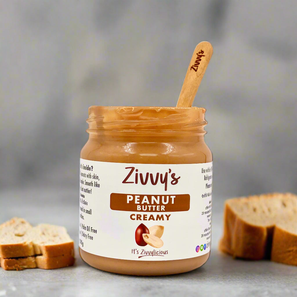 Creamy Peanut Butter – Stone-Ground, All-Natural, No Additives