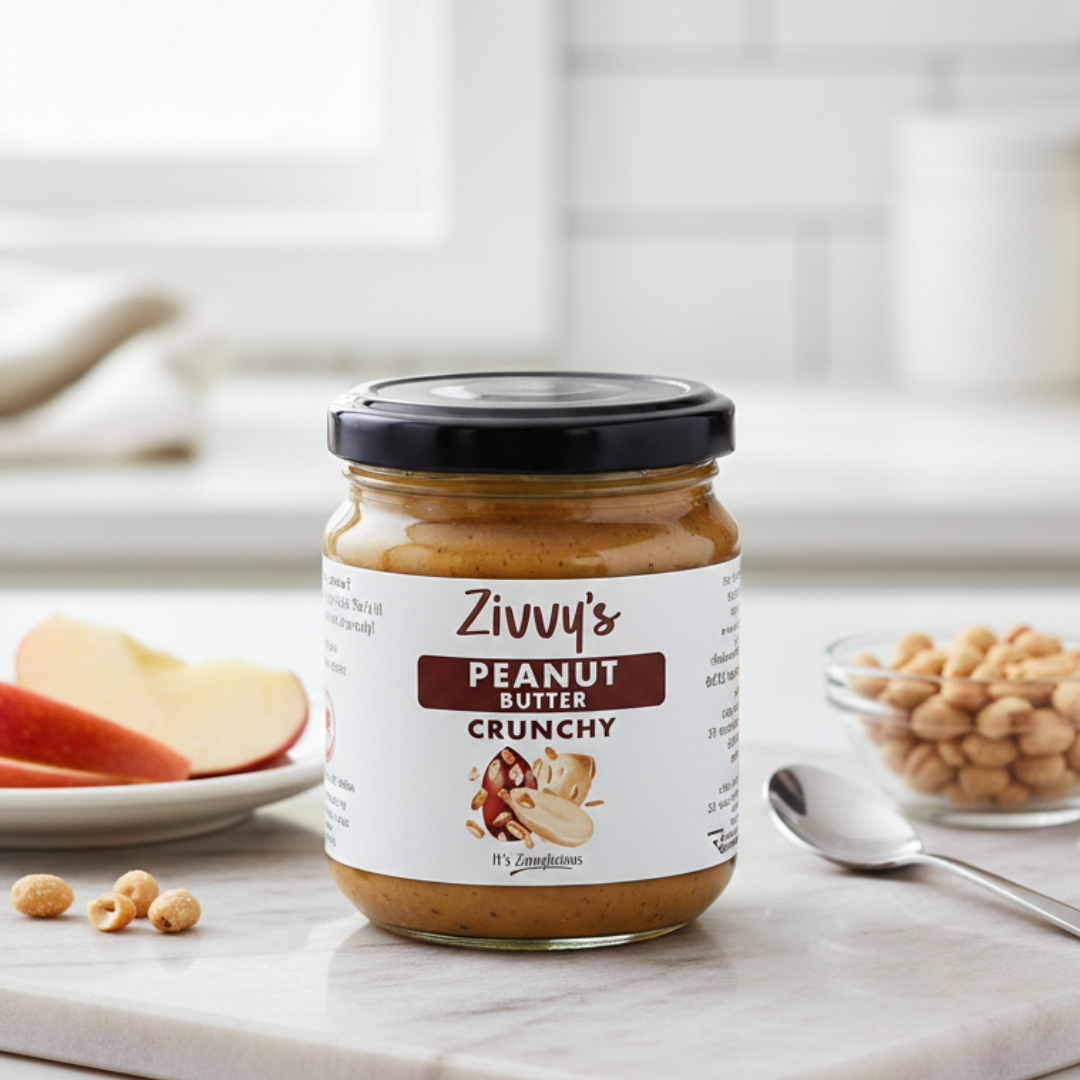 เนยถั่วลิสงกรอบ – ถั่วลิสงคั่ว ไม่มีสารเติมแต่ง กรุบกรอบพิเศษ | Zivvy's