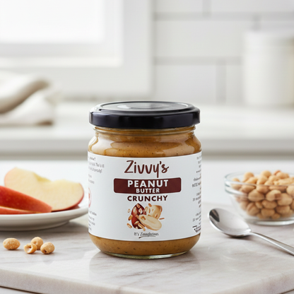 เนยถั่วลิสงกรอบ – ถั่วลิสงคั่ว ไม่มีสารเติมแต่ง กรุบกรอบพิเศษ | Zivvy's