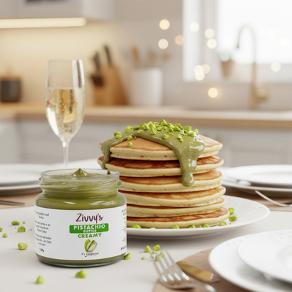Creamy Pistachio Butter – Rich & Creamy, Handcrafted, Pure Pistachios, No Additives | Zivvy's