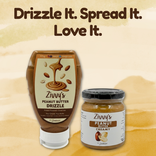 Peanut Butter Duo - Drizzle and Spread | Zivvy's