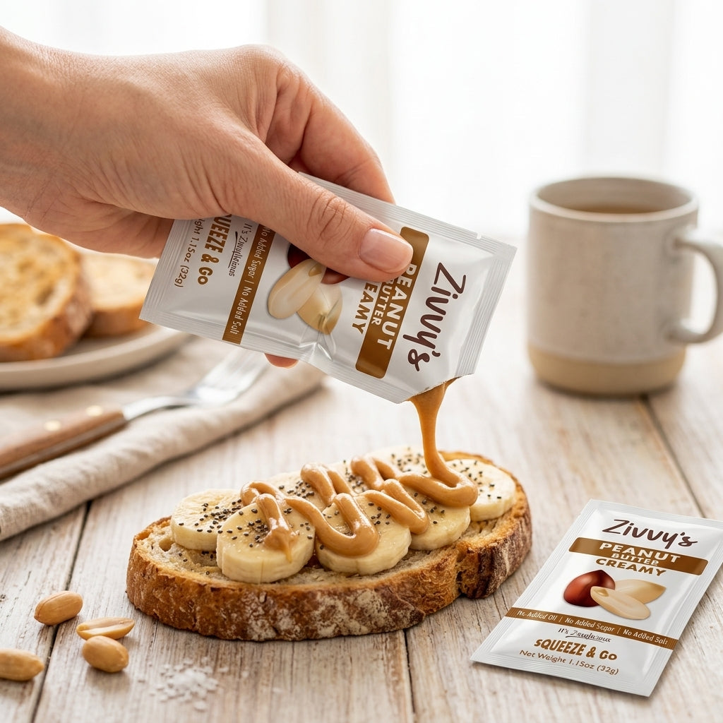 Peanut Butter - Creamy Sachet (32g each)