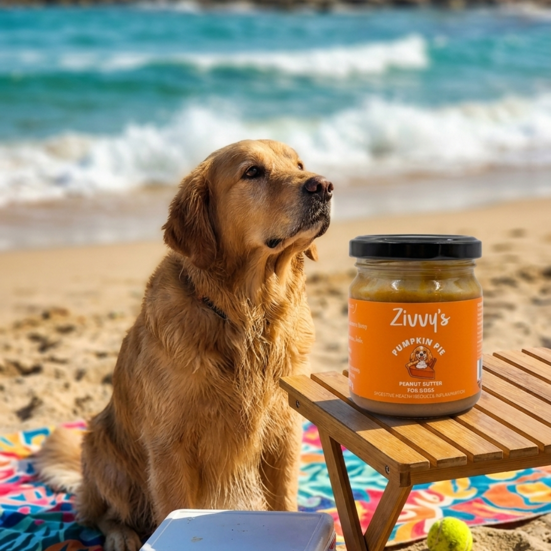 Pumpkin Pie Peanut Butter for Dogs