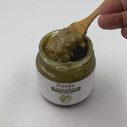 Crunchy Pistachio Butter – Handcrafted, 100% Pistachios, No Additives | Zivvy's