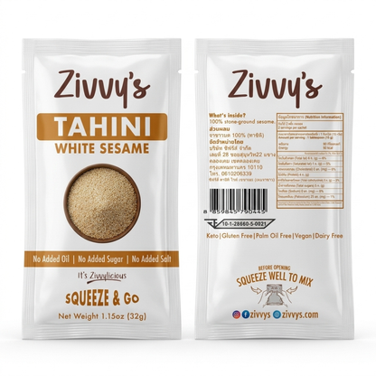 Tahini - White Sesame Sachet (32g each)